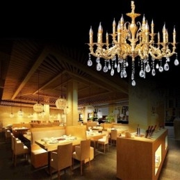 Kristallen kroonluchter moderne luxe plafondverlichting huisverlichting decoratielicht