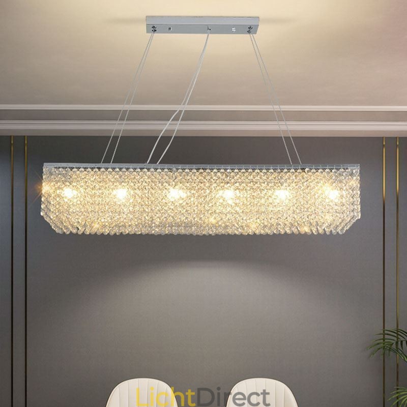 Europese Kristallen Kroonluchter Luxe Decoratie Plafondlamp Met 12 Lampen