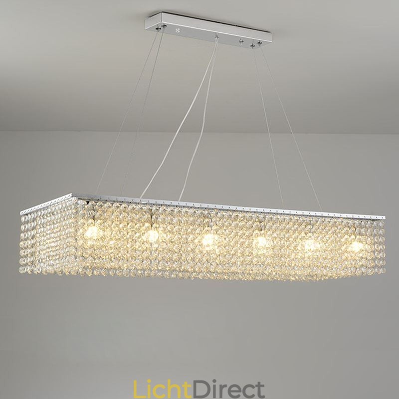 Europese Kristallen Kroonluchter Luxe Decoratie Plafondlamp Met 12 Lampen