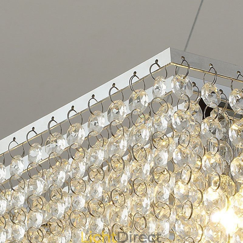 Europese Kristallen Kroonluchter Luxe Decoratie Plafondlamp Met 12 Lampen