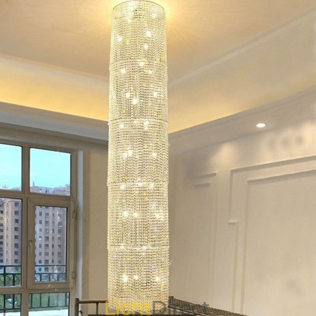 Luxe Kristallen Kroonluchter Moderne Decoratie Plafondlamp Met 36 Lampen Luxe Kristallen Kroonluchter Moderne Decoratie Plafondlamp Met 36 Lampen