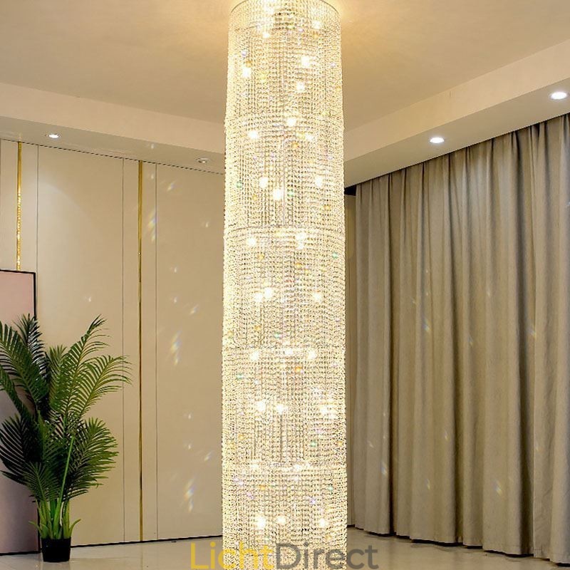 Luxe Kristallen Kroonluchter Moderne Decoratie Plafondlamp Met 36 Lampen
