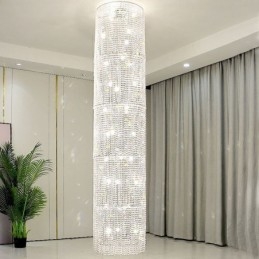 Luxe Kristallen Kroonluchter Moderne Decoratie Plafondlamp Met 36 Lampen