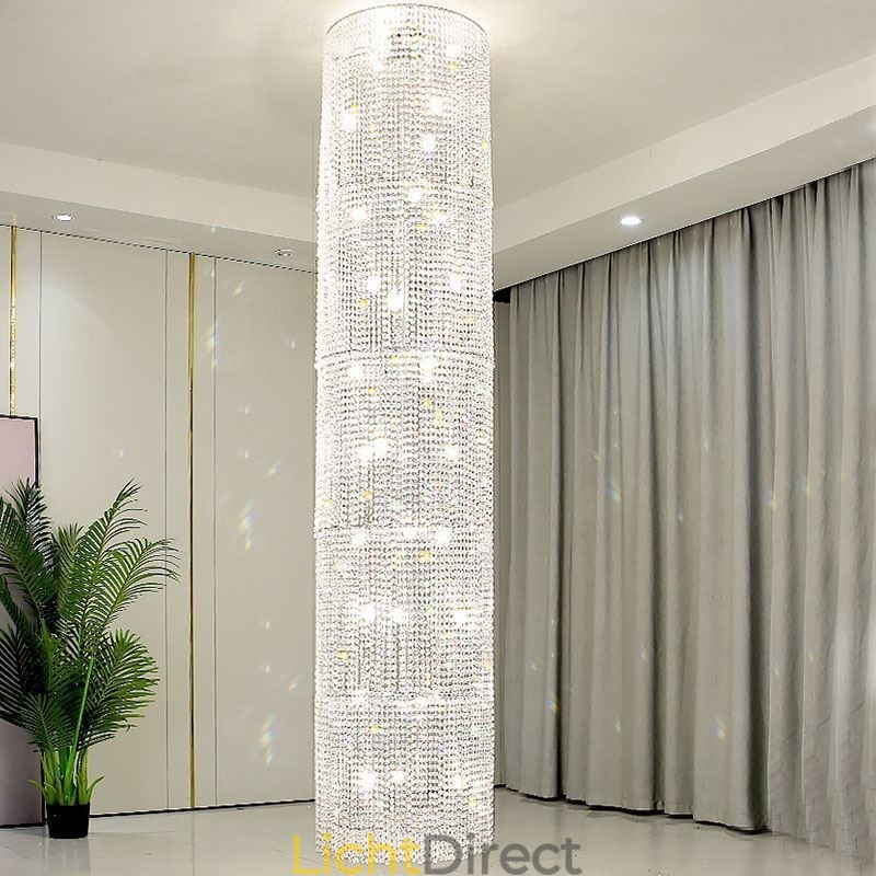 Luxe Kristallen Kroonluchter Moderne Decoratie Plafondlamp Met 36 Lampen