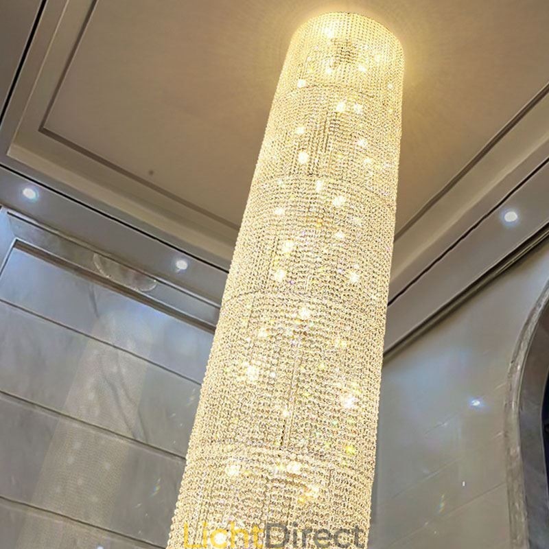 Luxe Kristallen Kroonluchter Moderne Decoratie Plafondlamp Met 36 Lampen