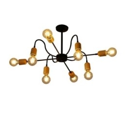Hedendaagse creatieve ijzeren hanglamp Spider kroonluchter