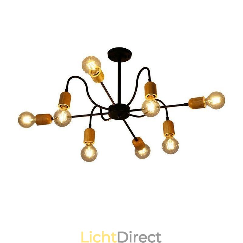 Hedendaagse creatieve ijzeren hanglamp Spider kroonluchter