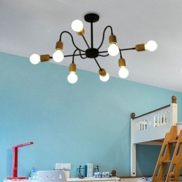 Hedendaagse creatieve ijzeren hanglamp Spider kroonluchter
