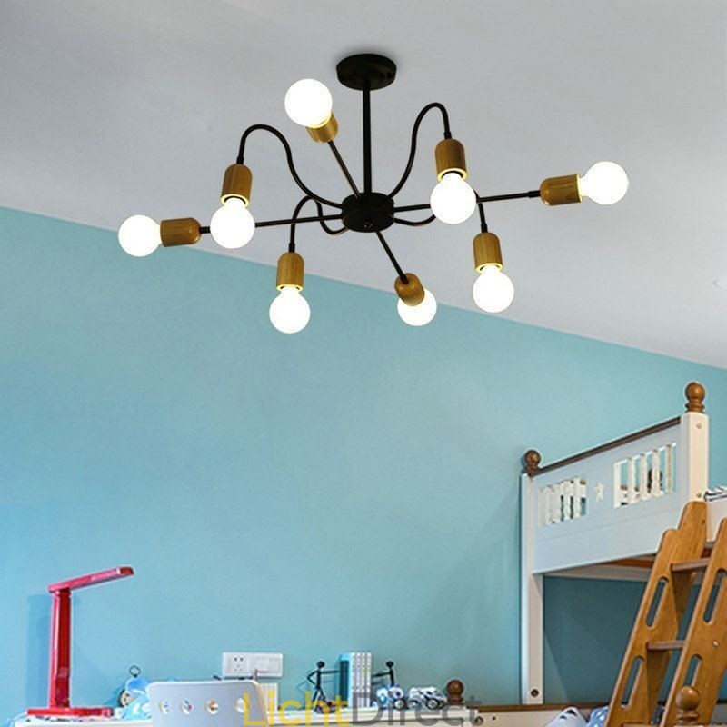 Hedendaagse creatieve ijzeren hanglamp Spider kroonluchter