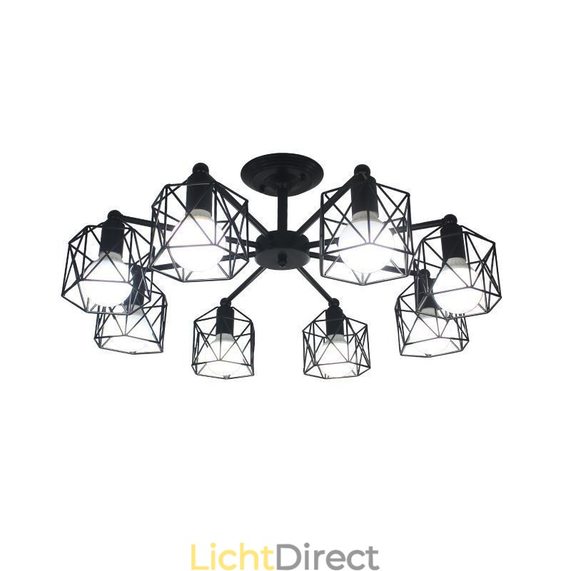 Moderne vogelkooi hanglamp ijzer decoratieve verlichting