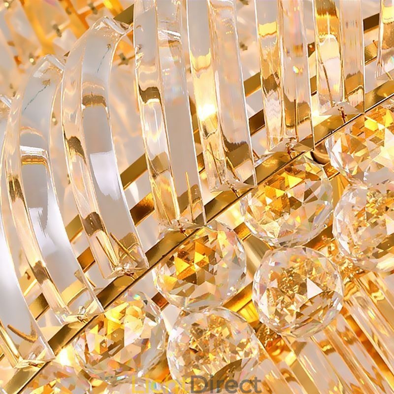 Luxe Kristallen Kroonluchter Moderne Europese Sierlijke Lange Hanglamp Duplex Trap