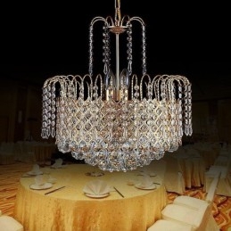 Luxe Kristallen Kroonluchter Moderne Elegante Hanglamp