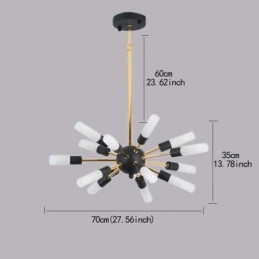 Nordic Hanglamp Creatieve Ronde Kroonluchter Lamp