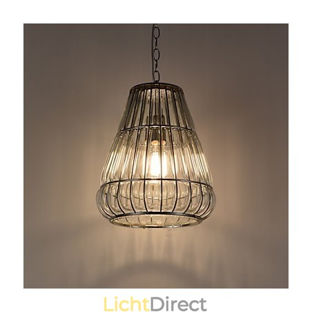 Moderne eigentijdse kroonluchter van chroomglas Moderne eigentijdse kroonluchter van chroomglas
