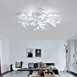 Moderne minimalistische plafondlamp met gewei-inbouw