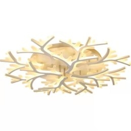 Moderne minimalistische plafondlamp met gewei-inbouw