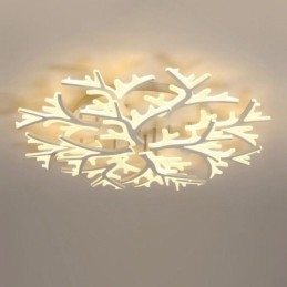 Moderne minimalistische plafondlamp met gewei-inbouw