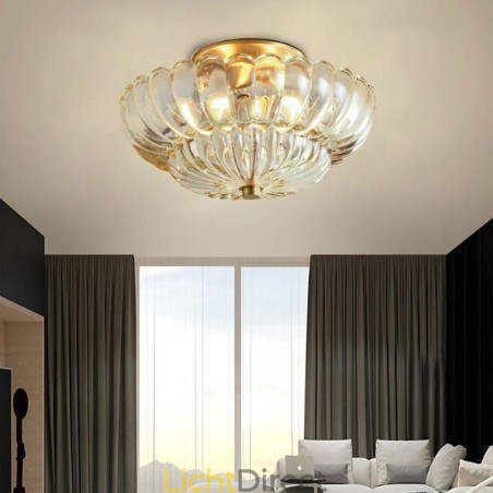 Moderne plafondlamp met Lotus-basis Moderne plafondlamp met Lotus-basis