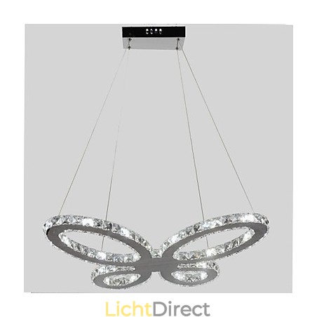 Moderne eigentijdse chromen metalen kroonluchter Moderne eigentijdse chromen metalen kroonluchter