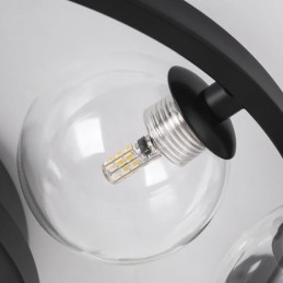 Moderne minimalistische decoratieve plafondlamp van glas