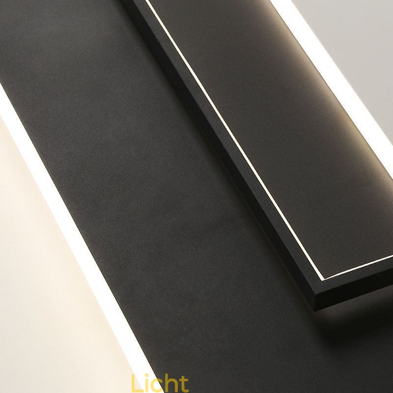Minimalistische vierkante plafondlamp van acryl