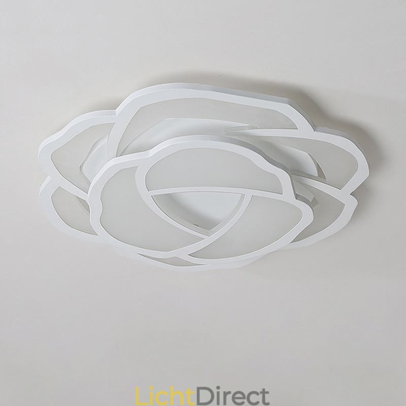 Moderne eenvoudige plafondlamp van acryl in de kleur roze 52 cm