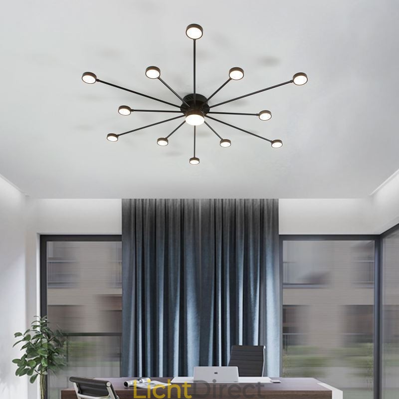 Moderne minimalistische plafondlamp van acryl met kap
