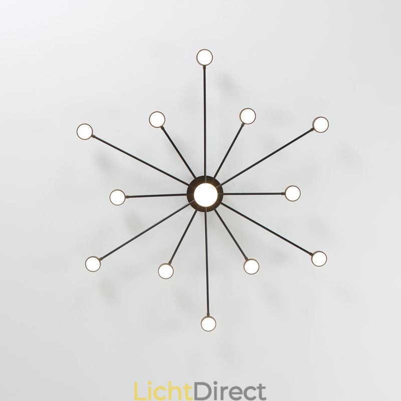 Moderne minimalistische plafondlamp van acryl met kap