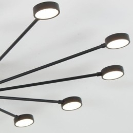 Moderne minimalistische plafondlamp van acryl met kap