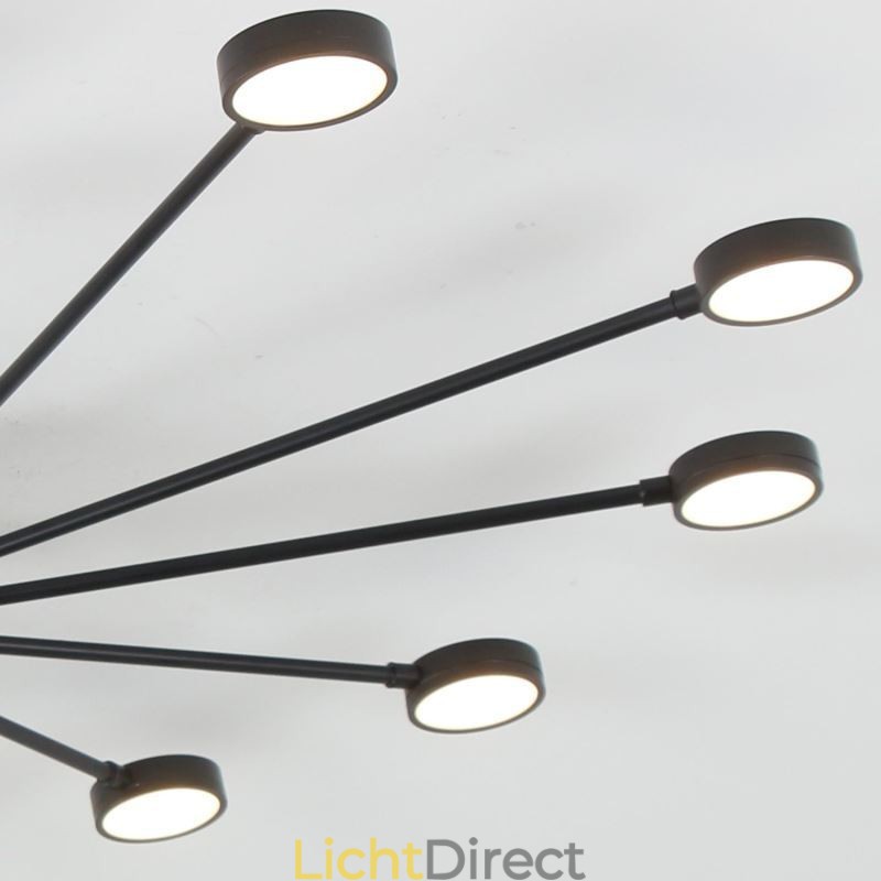 Moderne minimalistische plafondlamp van acryl met kap