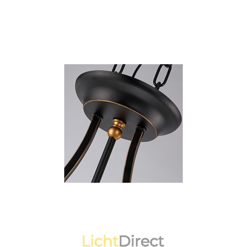 Retro Minimalistische Plafondlampen Europese Stijl Glazen Plafondlampen Lamp