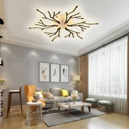 Plafondlamp van acryl met verzonken montage