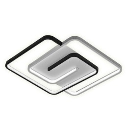 Inbouw plafondlamp van acryl met vierkante vorm