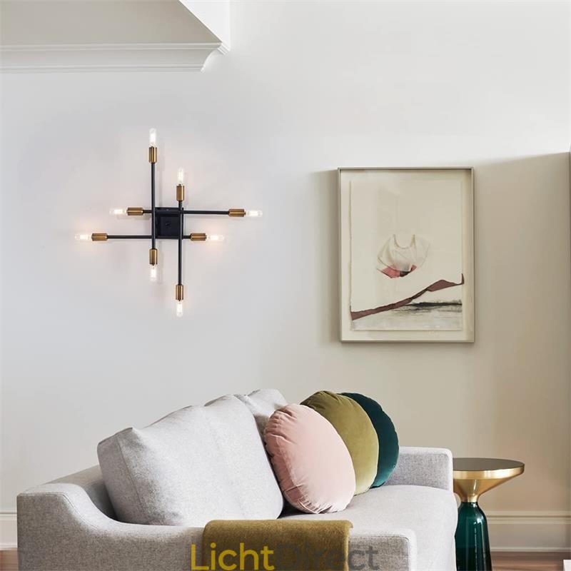 Landelijke Retro Plafondlamp in Amerikaanse Industriële Stijl, Decoratieve Plafondlamp