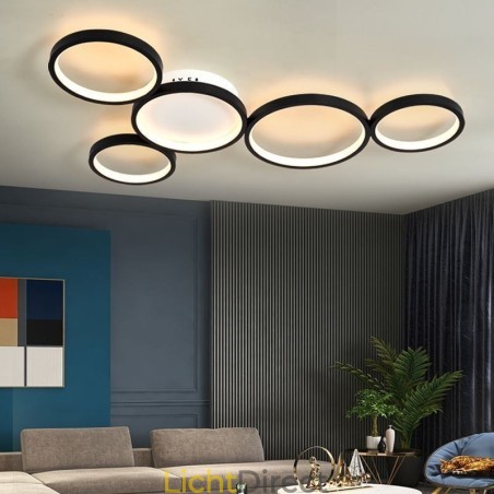 Moderne plafondlamp van aluminium met plafondmontage Moderne plafondlamp van aluminium met plafondmontage