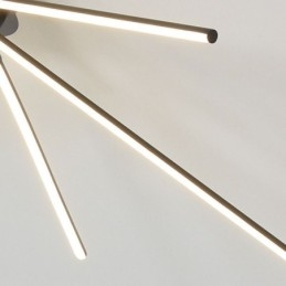 Creatieve plafondlamp in de vorm van een windmolen van aluminium
