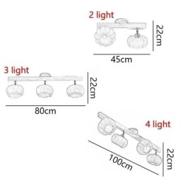 Dubbele kleine pompoen plafondlamp in Japanse retro-stijl