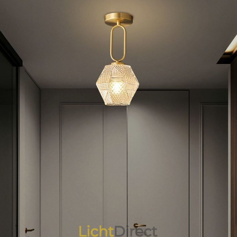 Moderne, inbouw glazen huisverlichting, creatieve plafondlamp