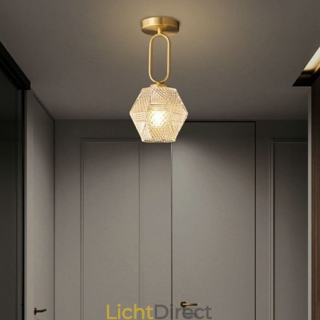 Moderne, inbouw glazen huisverlichting, creatieve plafondlamp Moderne, inbouw glazen huisverlichting, creatieve plafondlamp