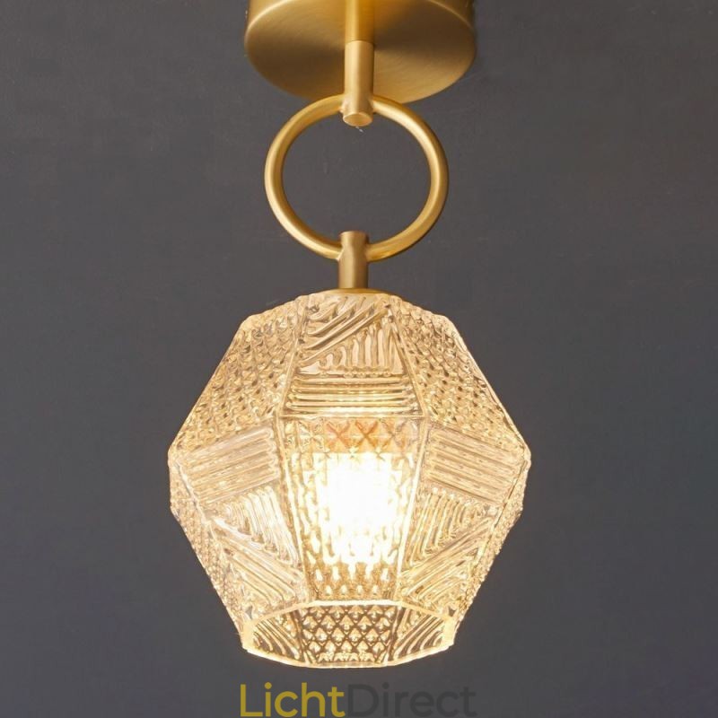 Moderne, inbouw glazen huisverlichting, creatieve plafondlamp