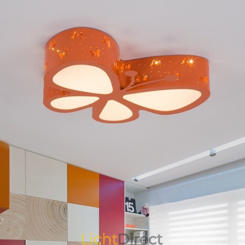 Butterfly Flush Mount moderne metalen plafondarmatuur