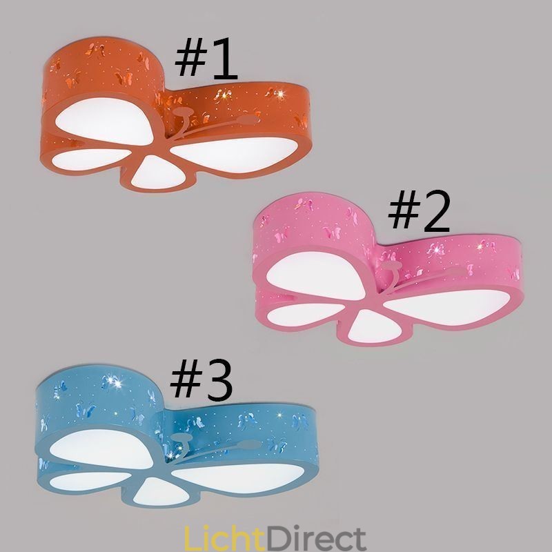 Butterfly Flush Mount moderne metalen plafondarmatuur