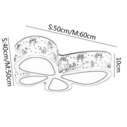 Butterfly Flush Mount moderne metalen plafondarmatuur