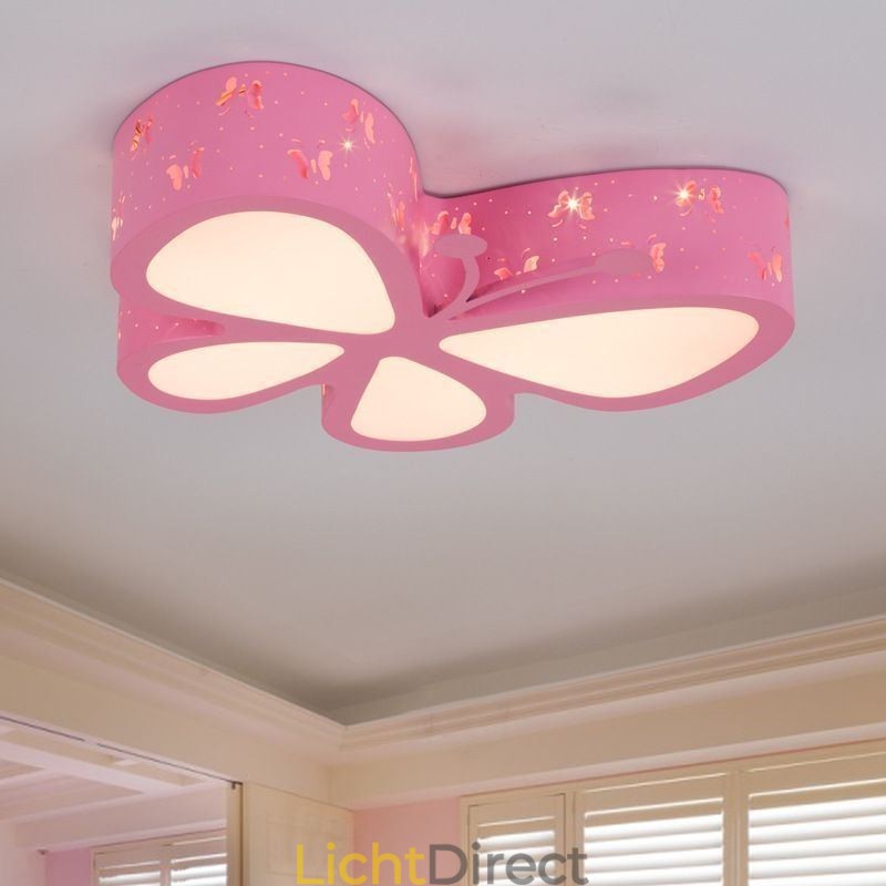 Butterfly Flush Mount moderne metalen plafondarmatuur