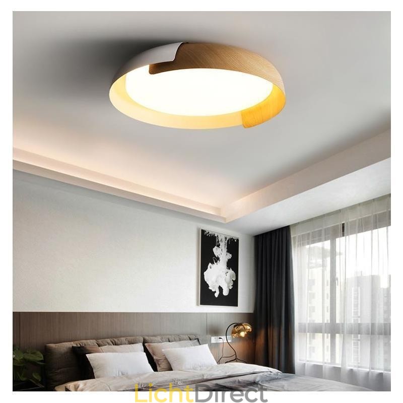 Moderne plafondlamp, ronde plafondlamp van acryl