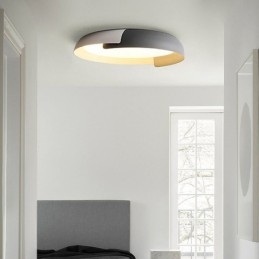Moderne plafondlamp, ronde plafondlamp van acryl