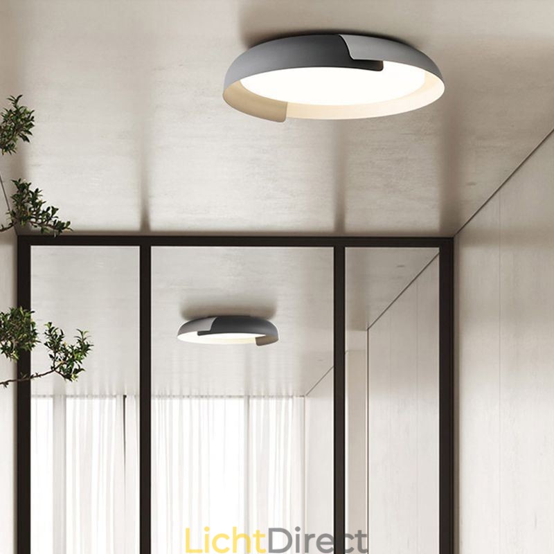 Moderne plafondlamp, ronde plafondlamp van acryl