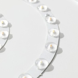 Moderne plafondlamp, ronde plafondlamp van acryl