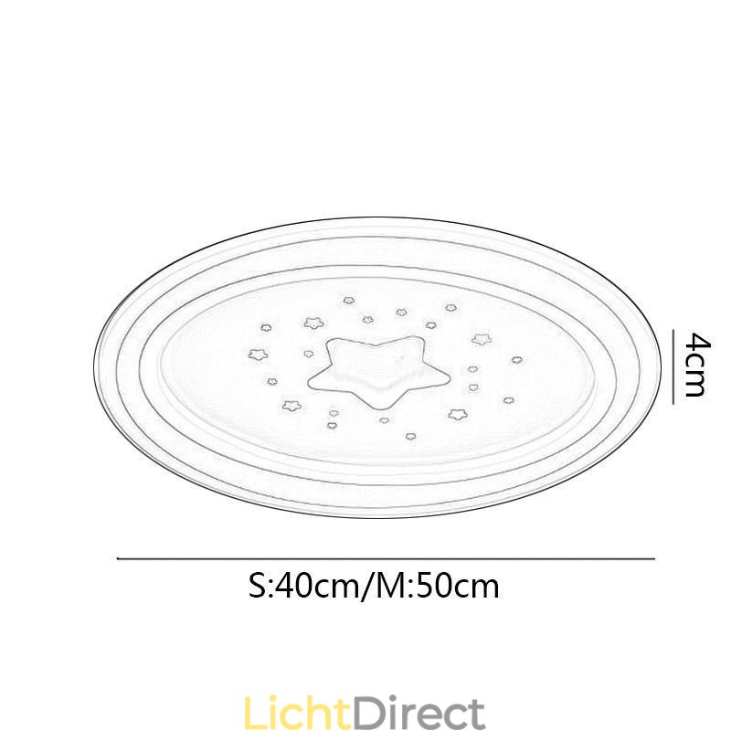 Plafondlamp inbouw ster plafondlamp