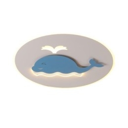Moderne creatieve plafondlamp walvis plafondlamp